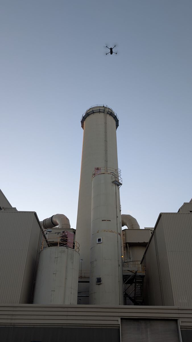 Exterior Drone Thermal Inspection